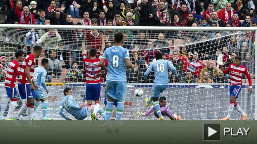 Piti da oxígeno al Granada y ahoga aún más al Betis