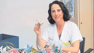 Marina Gandía, médica especialista en Cuidados Paliativos en el Morales: "Cuidar bien es contemplar a la persona, no a la enfermedad"