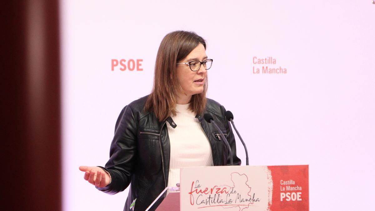 Archivo - La vicesecretaria del PSOE de Toledo y diputada nacional, Esther Padilla.