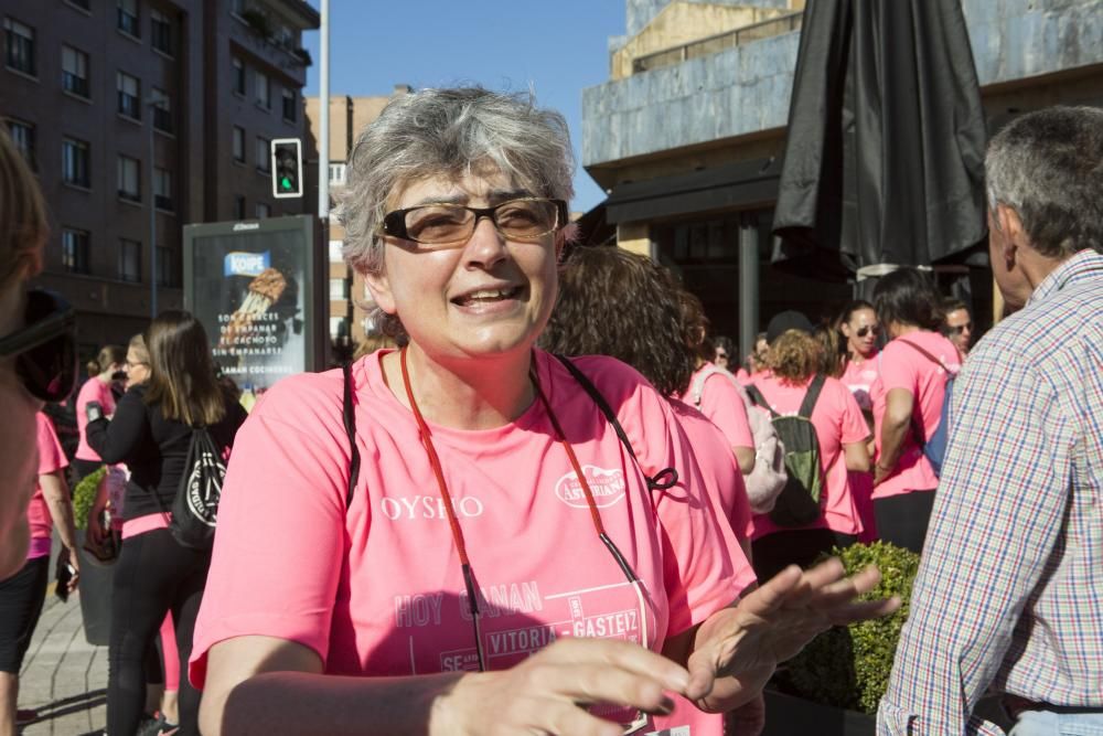 Participantes en la carrera