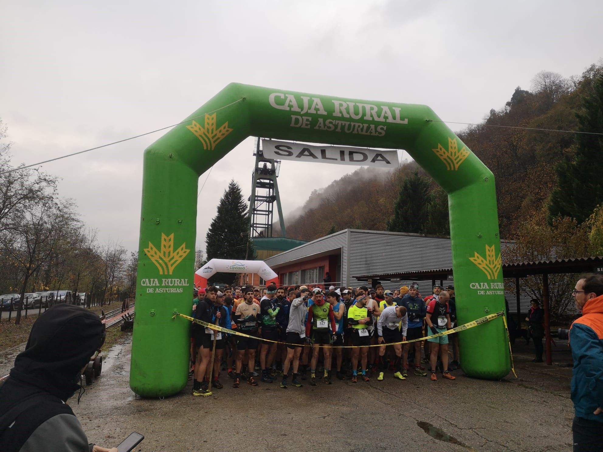 Segunda edición del trail minero "Santa Bárbara" de Hunosa