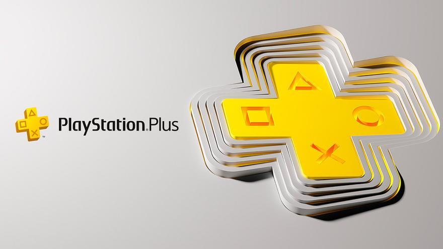 El logo del servicio de PlayStation Plus.
