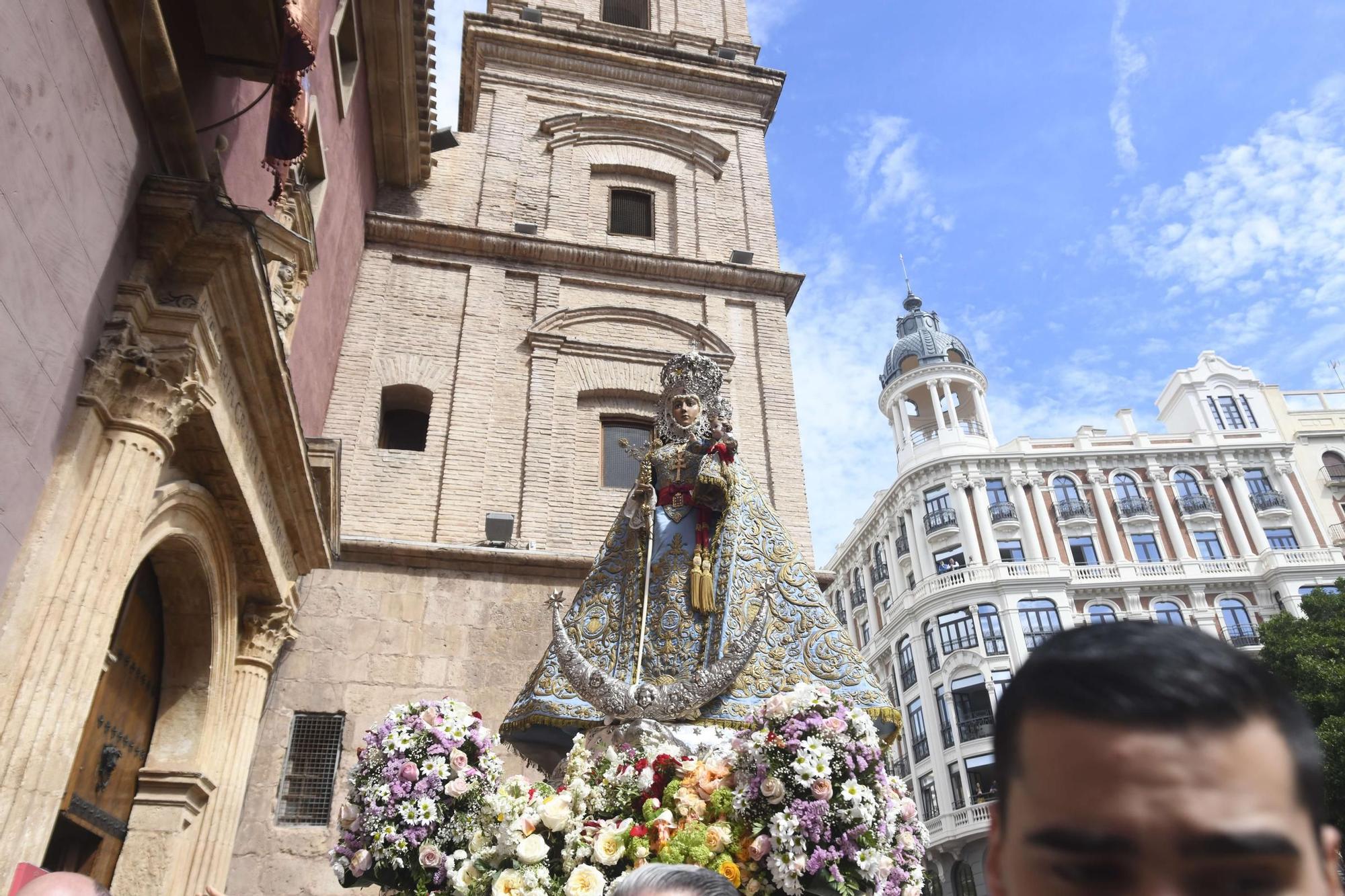 Misa huertana y procesión con la Virgen de la Fuensanta en el Bando de la Huerta