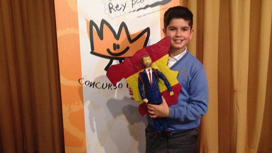 Un alumno gijonés del Patronato San José gana el concurso &quot;¿Qué es un rey para tí?&quot;