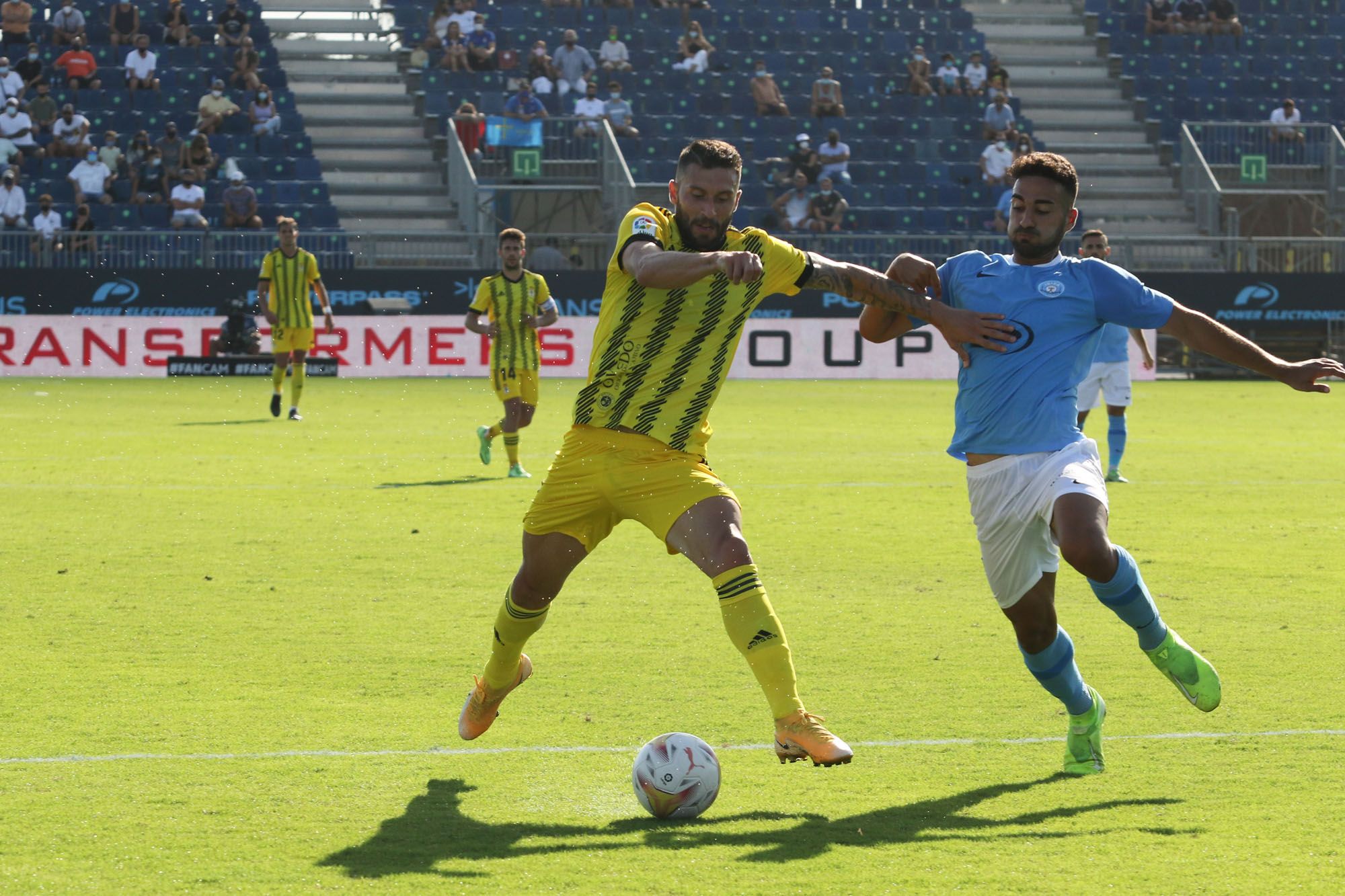 El partido entre el Ibiza y el Real Oviedo, en imágenes