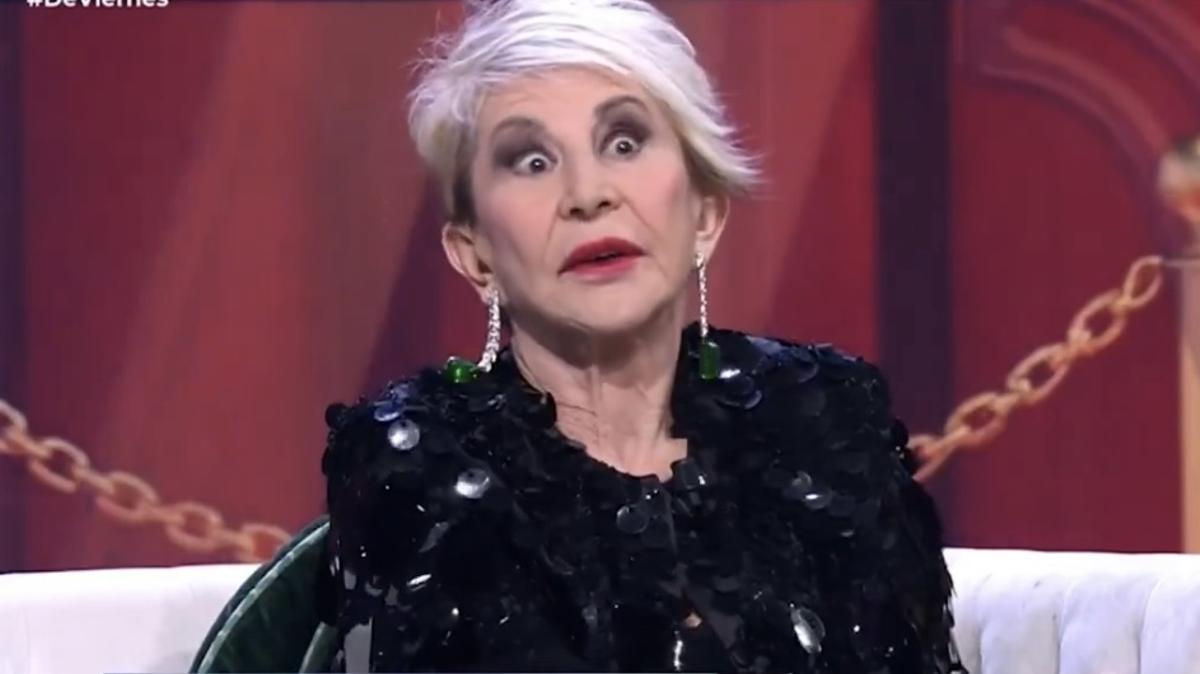 Karmele Marchsnte, anoche en 'De viernes'.