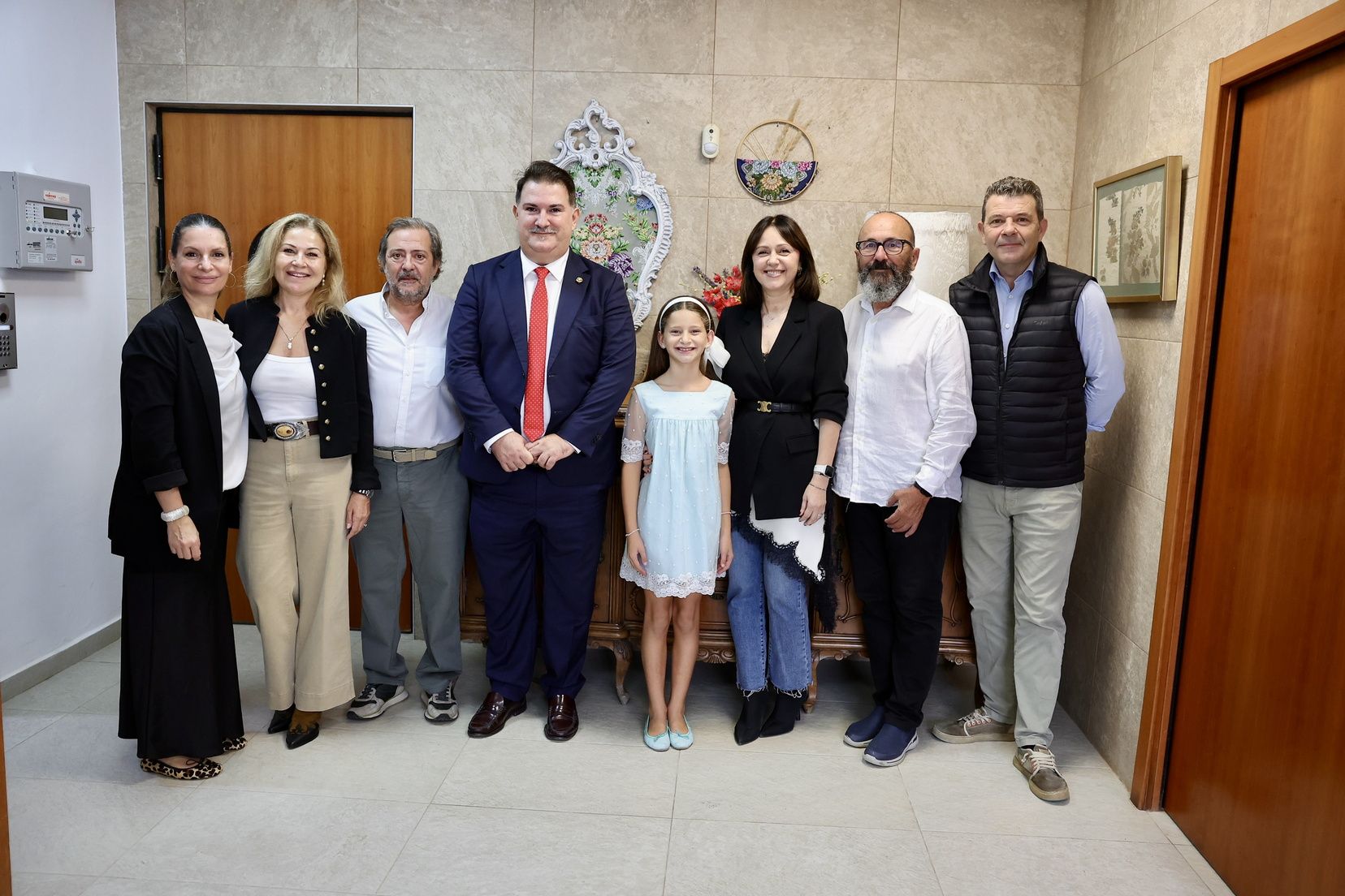 Carmen y Marta eligen sus espolines "Fallera Mayor de València"