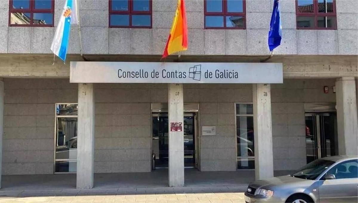 Sede del Consello de Contas de Galicia en Santiago.