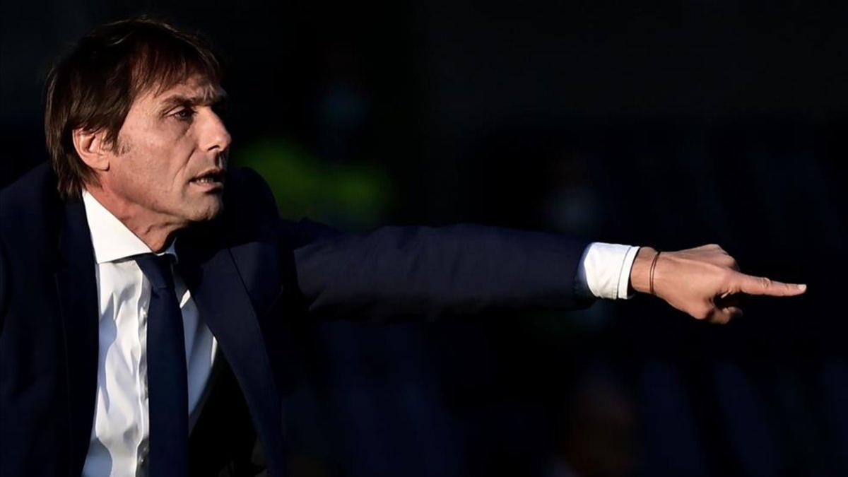 Imagen de Antonio Conte durante un partido