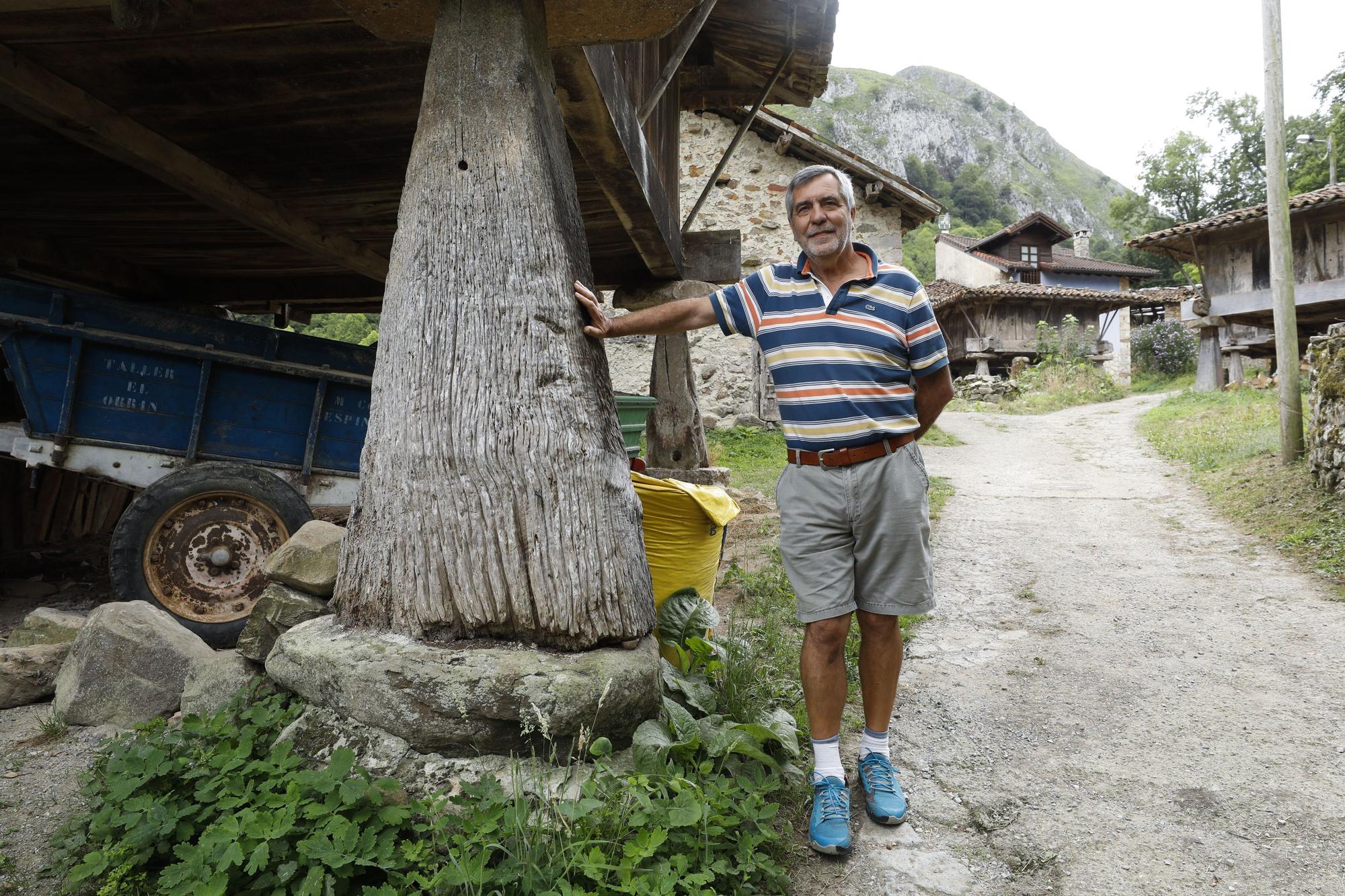 Espinaréu, un muséo vivo del hórreo y un pueblo guapu donde los haya