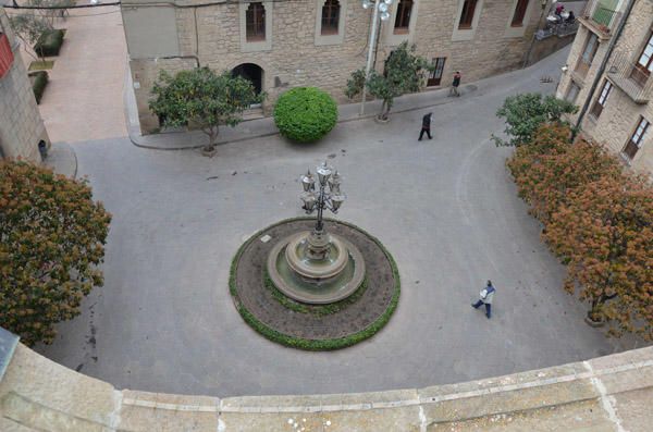 Visita a la teulada de la Catedral de Solsona