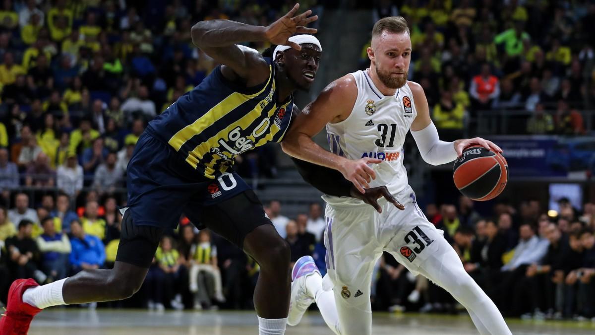 Motley, en un partido contra el Real Madrid