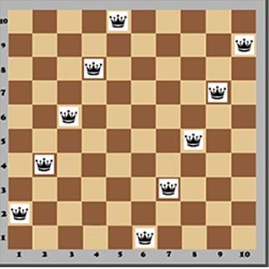 Taboleiro de xadrez.