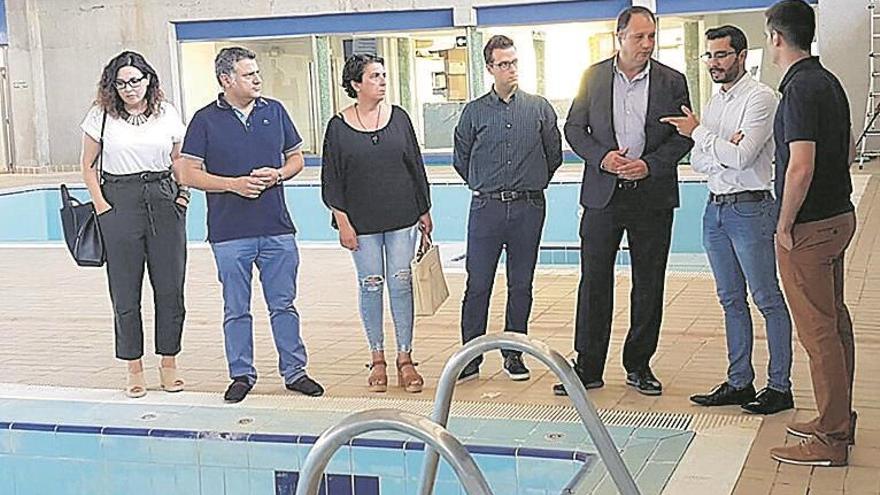 Inician las obras de mejora integral de la piscina cubierta