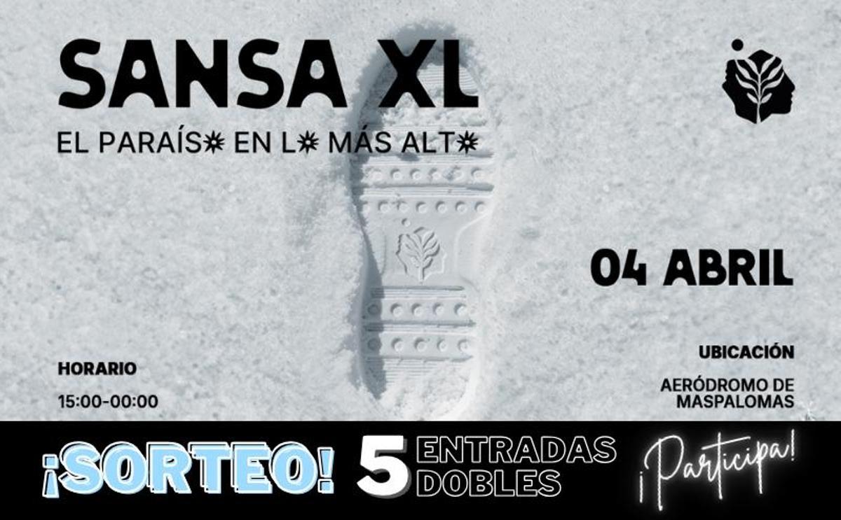 Después de reunir a 3000 personas el pasado verano, SANSA XL promete aún más este 4 de abril