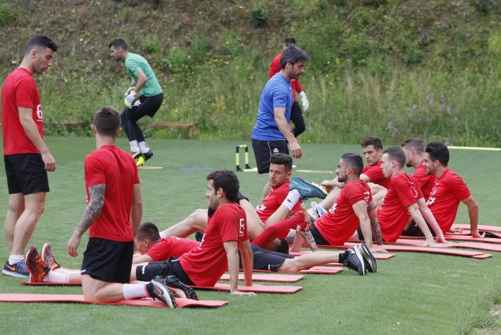 Entrenament del Girona