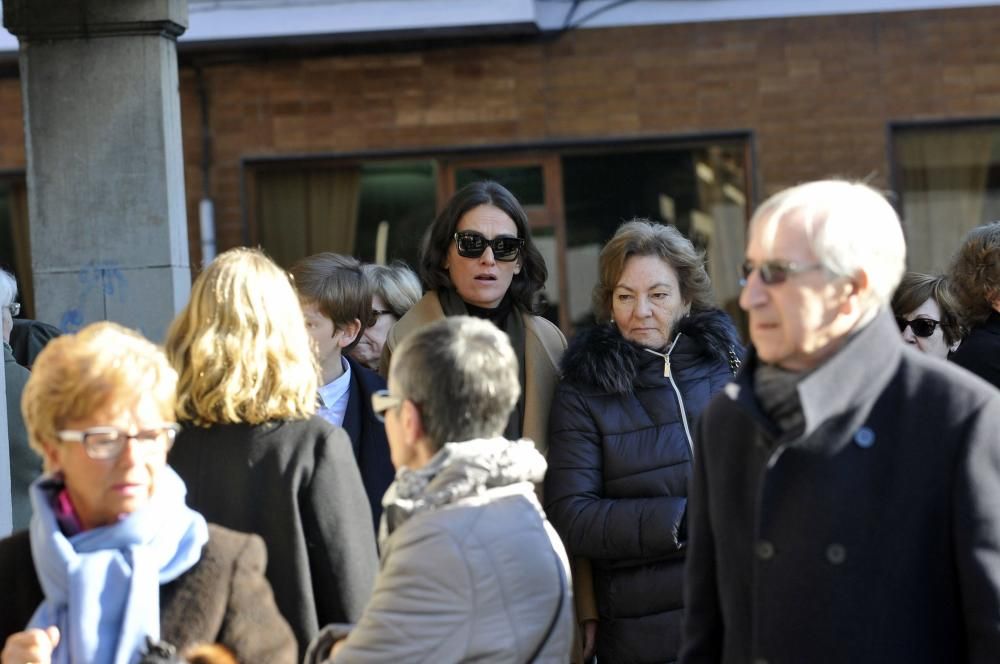 Funeral de la abuela de Laura Ponte