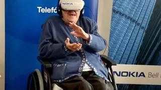 Telefónica presenta en Villardeciervos el "cuidado remoto" para mayores