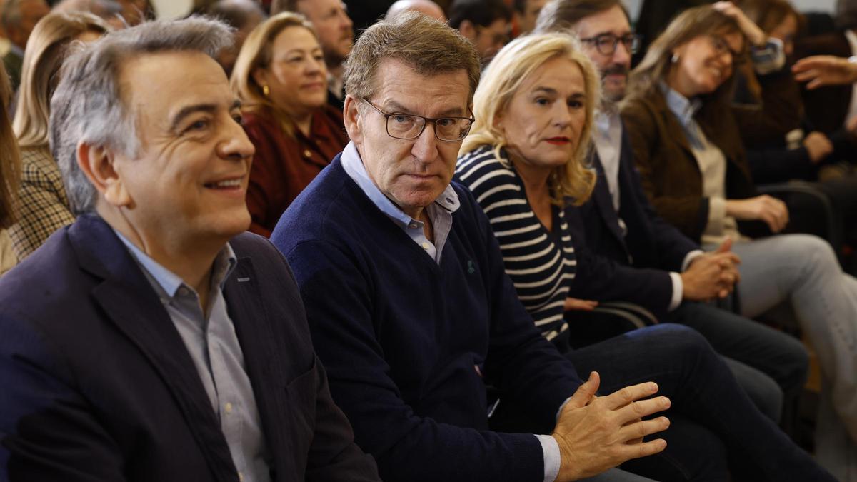 El presidente del PP, Alberto Núñez Feijóo.