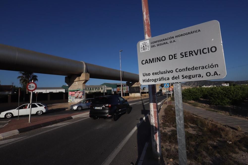 La CHS dice que la carretera de "los tubos" es de su uso exclusivo al cabo de 40 años