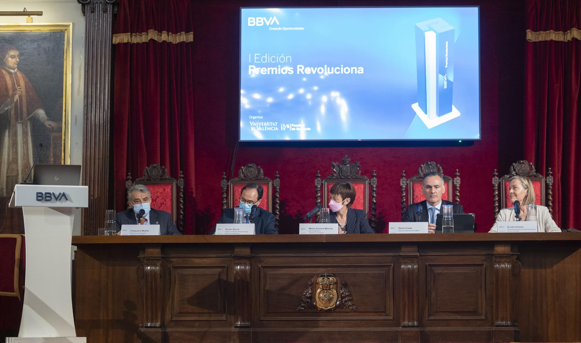 Primera edición de los Premios BBVA Revoluciona