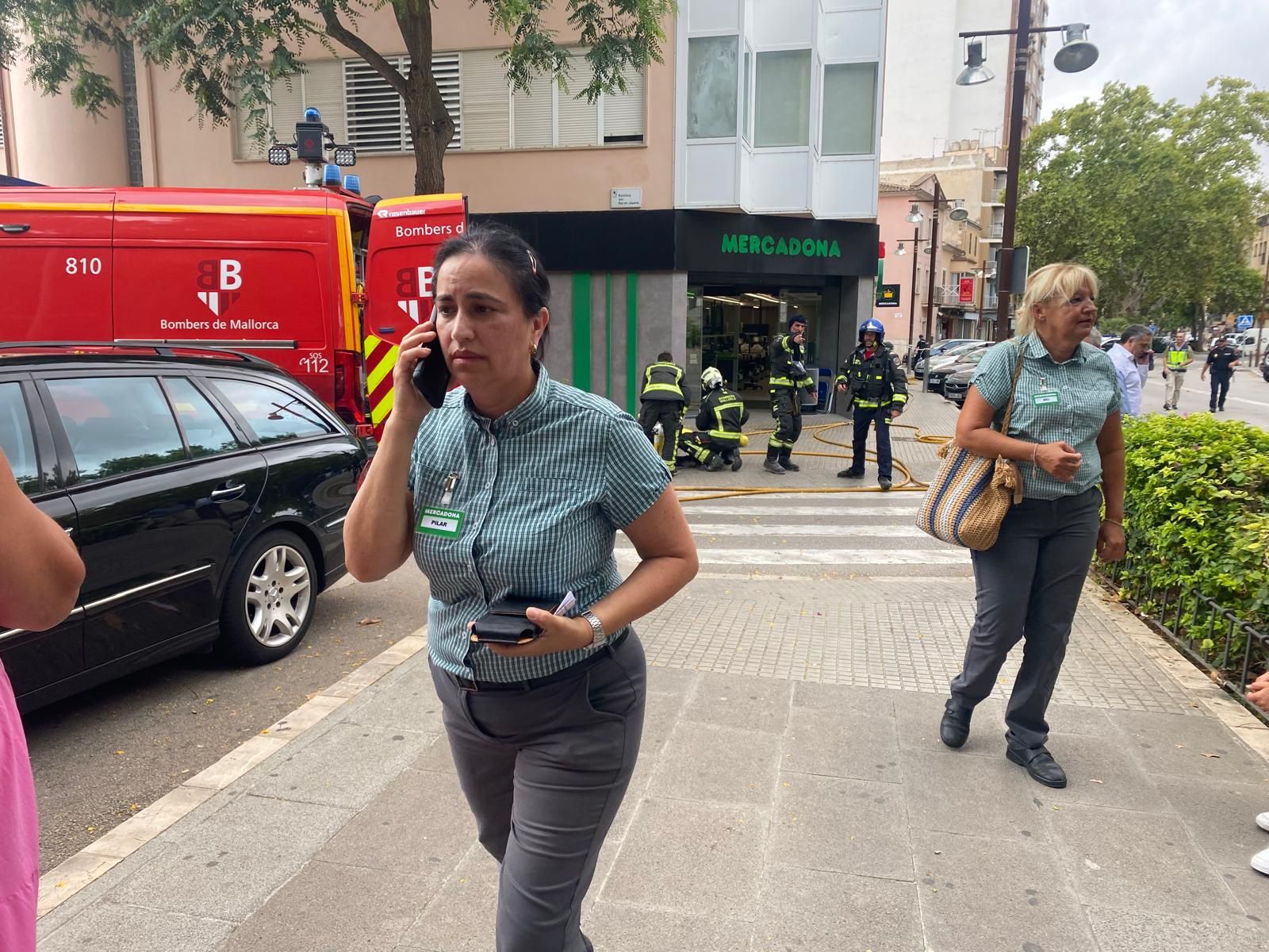 Explosión en un Mercadona de Manacor