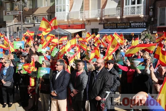 Concentración 'España existe' en Cartagena