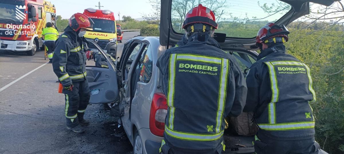 El accidente se ha producido esta tarde en Vinaròs