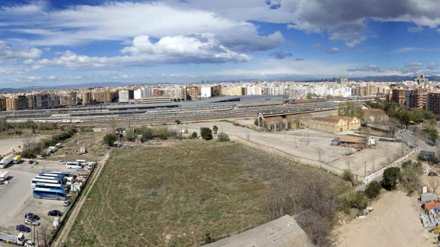 La primera fase será la construcción de un jardín de más de 110.000 metros cuadrados junto a los barrios de Malilla y Russafa