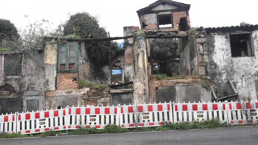 Varias de las viviendas de San José, que se hallan en estado ruinoso.