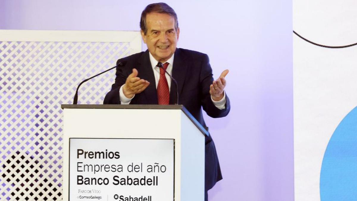 Abel Caballero, 
alcalde de Vigo.