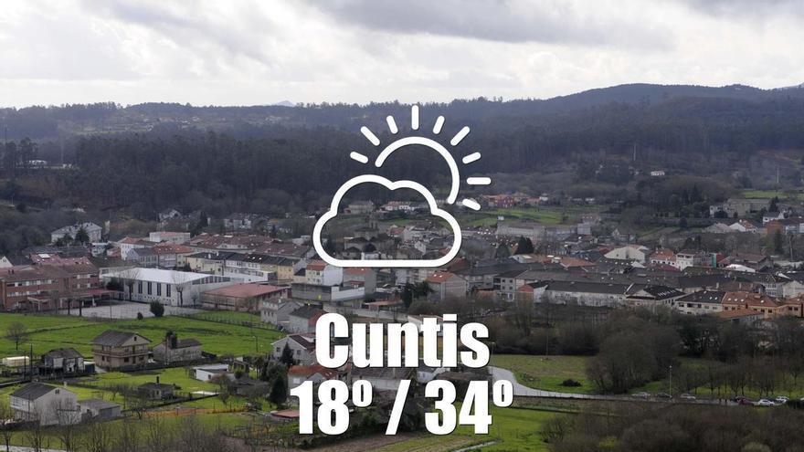 El tiempo en Cuntis: previsión meteorológica para hoy, jueves 13 de agosto