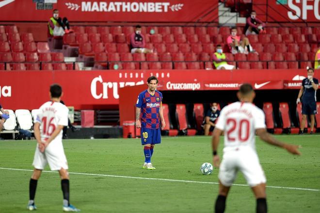 Las imágenes del Sevilla FC 0 FC Barcelona 0