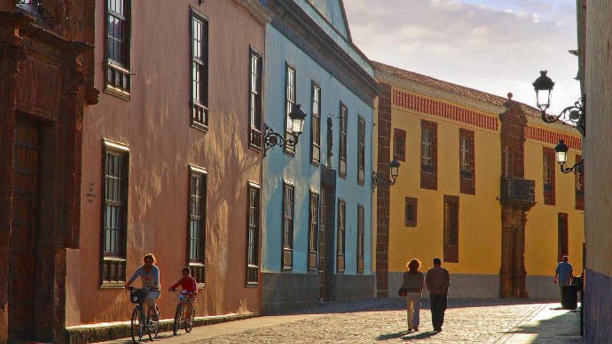 Calle de La carrera en La Laguna