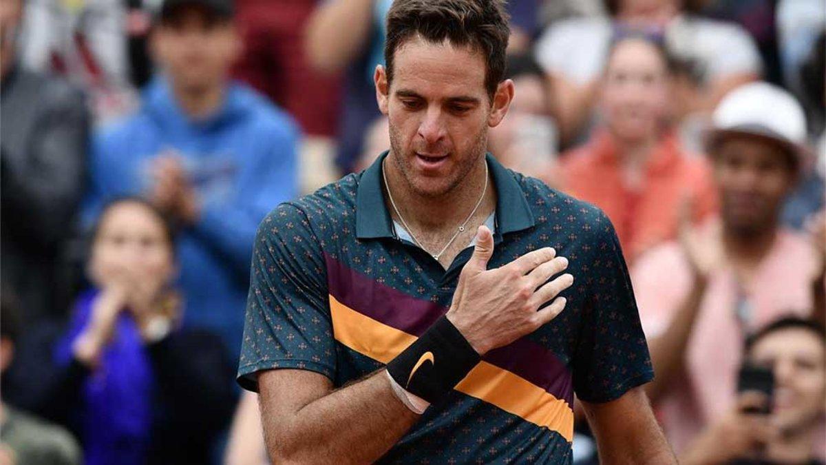 Del Potro sigue con problemas