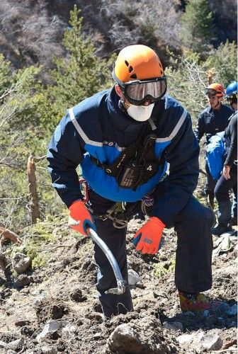 Los equipos especializados se vuelcan en las tareas de rescate