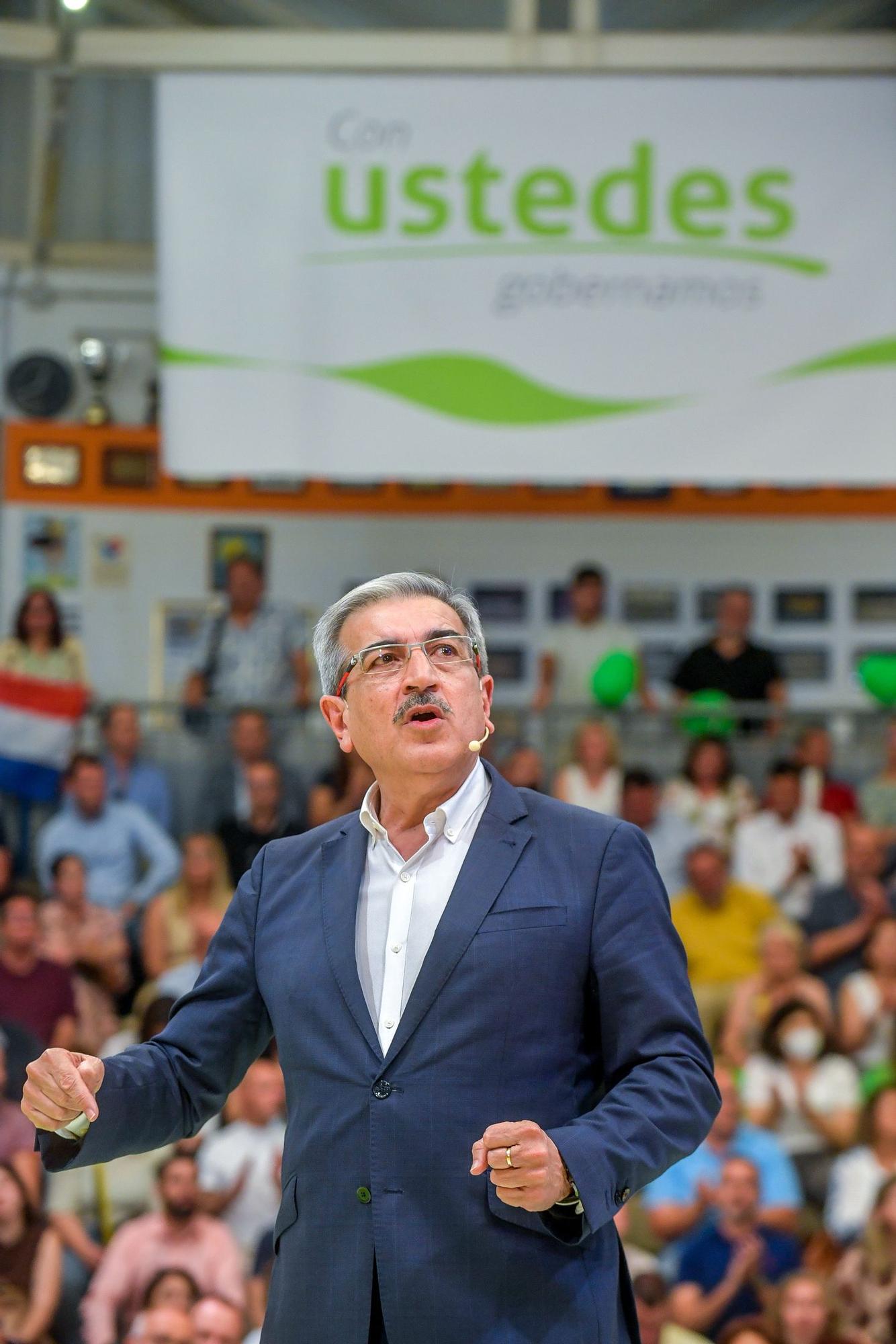 Presentación de candidaturas de Nuevas Canarias a las elecciones del 28M