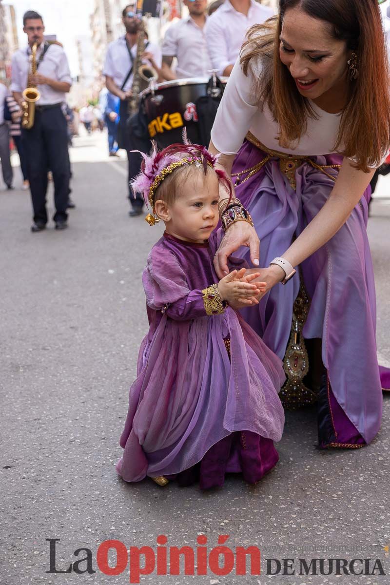 Desfile infantil del Bando Moro en las Fiestas de Caravaca