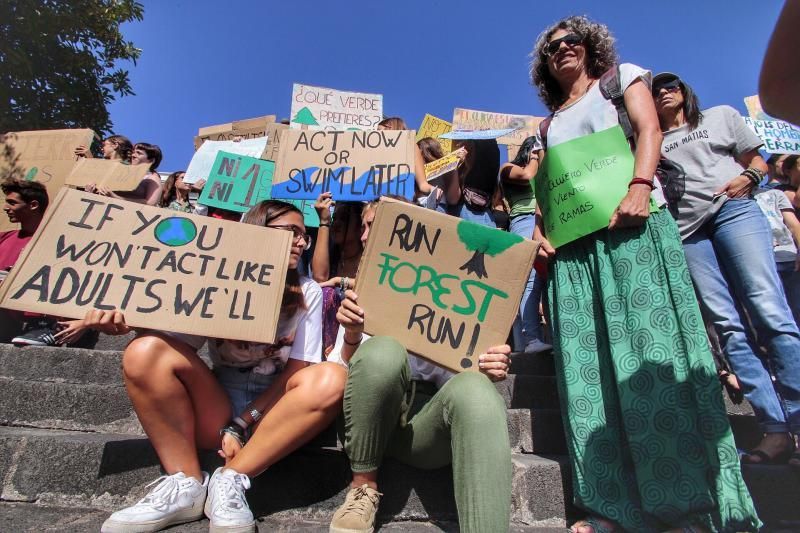 Manifestaciones contra la crisis climática