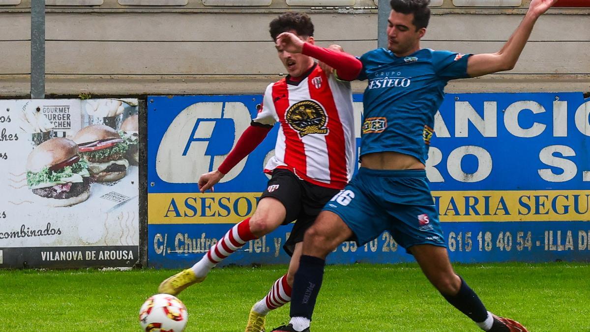 Partido entre el Céltiga y el Juvenil durante la pasada temporada.