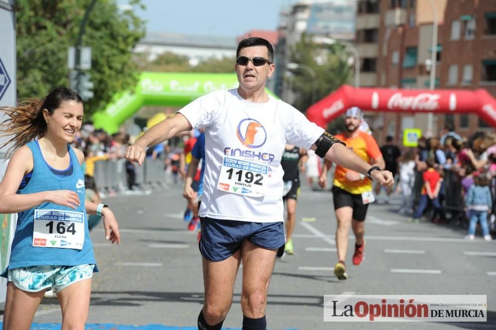 Media Maratón de Murcia: llegada (2ª parte)