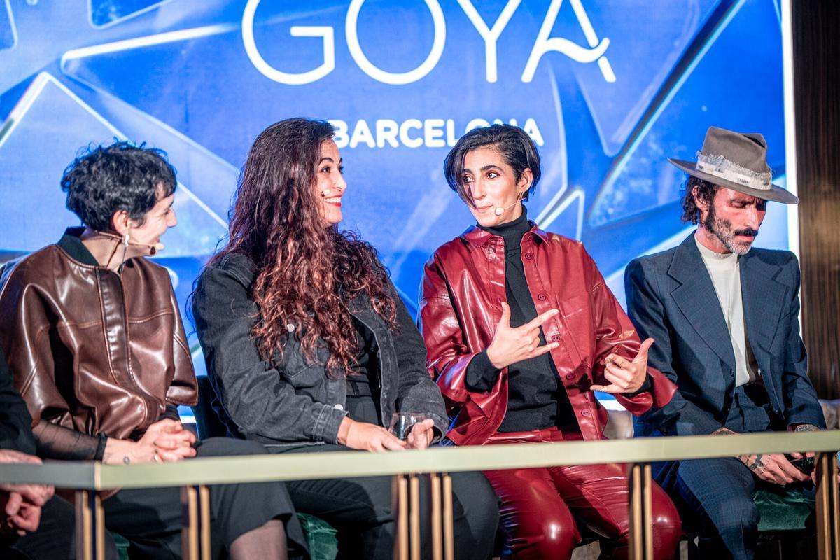 Fiesta de los nominados al Goya a mejor canción en Barcelona, en la coctelería Gatsby Fiesta de los nominados al Goya a mejor canción en Barcelona, en la coctelería Gatsby