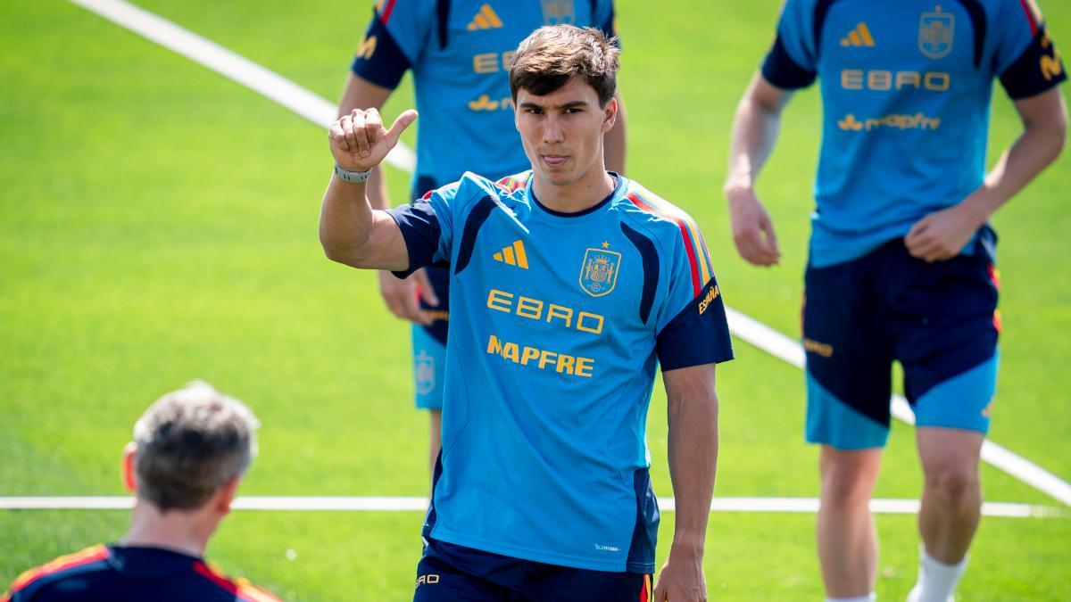 Gonzalo, uno de los integrantes de la lista de jugadores de apoyo de la selección española