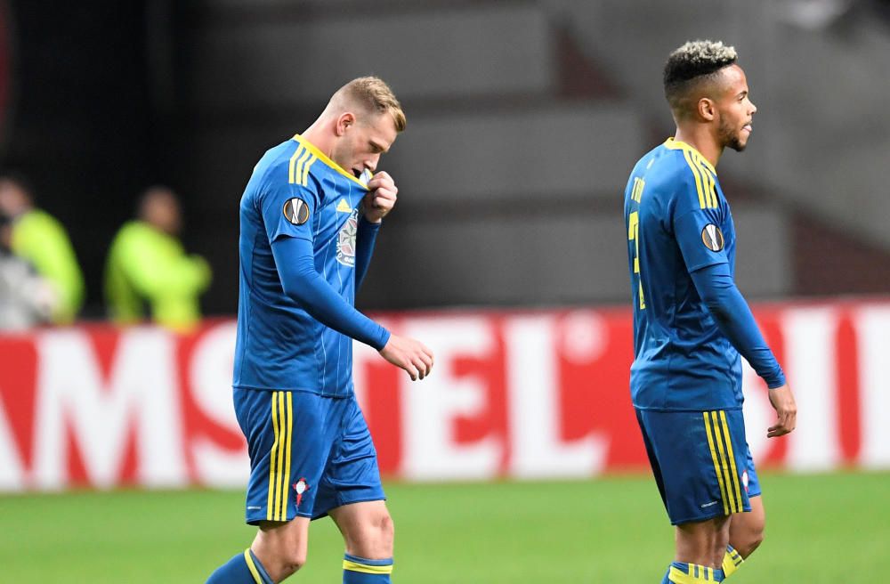 El Celta cae derrotado en el Amsterdam Arena