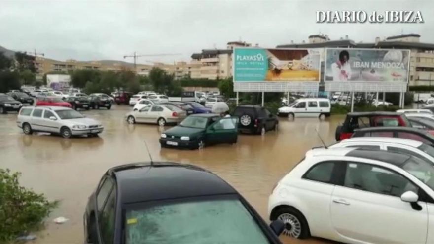 La DANA descarga en Ibiza y Formentera