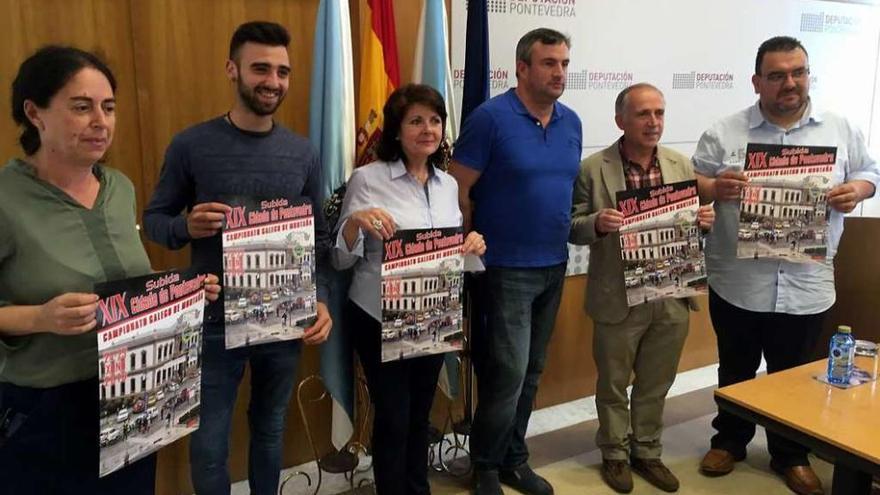 Presentación de la Subida a Pontevedra en la Diputación Provincial. // R.Vázquez