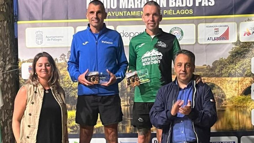 Nuevo triunfo del lavianés Héctor Moro, que se impone en la media maratón del bajo Pas