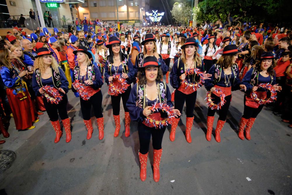 Desfile Retreta moros y cristianos Elda