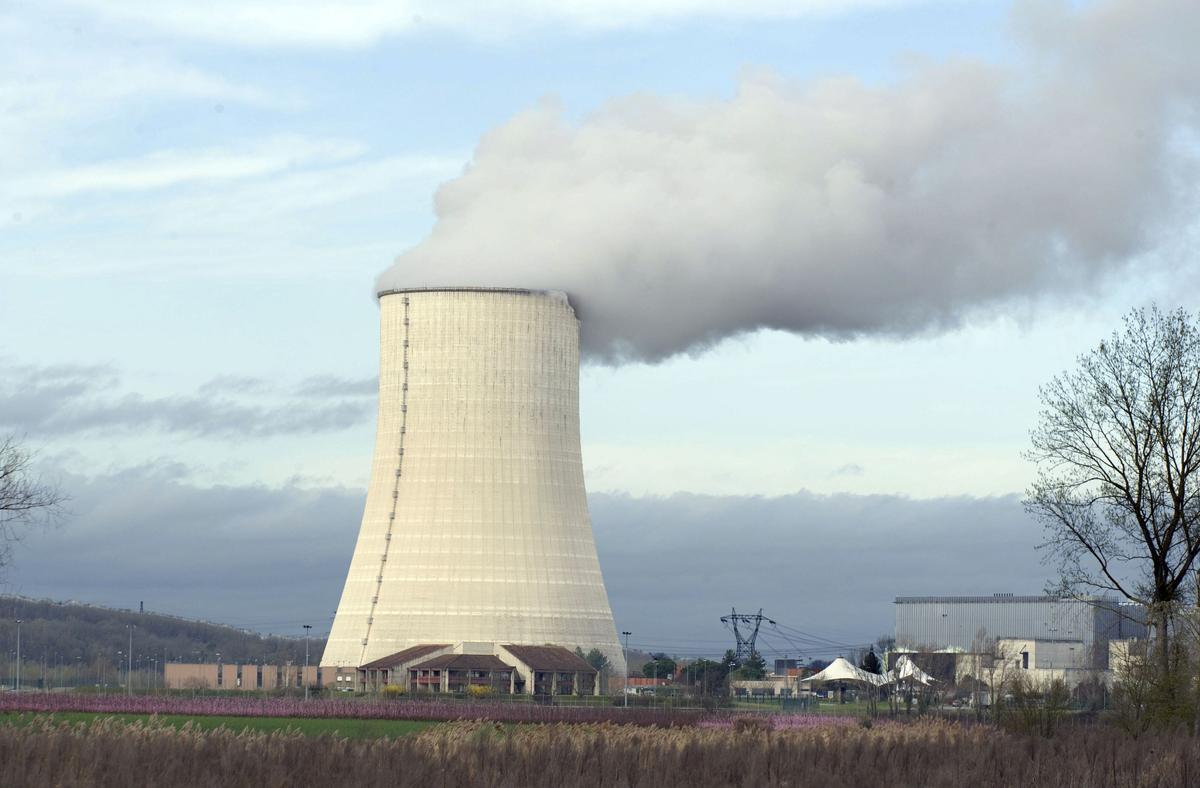 La central nuclear del Golfech, en Francia, en una imagen de archivo.
