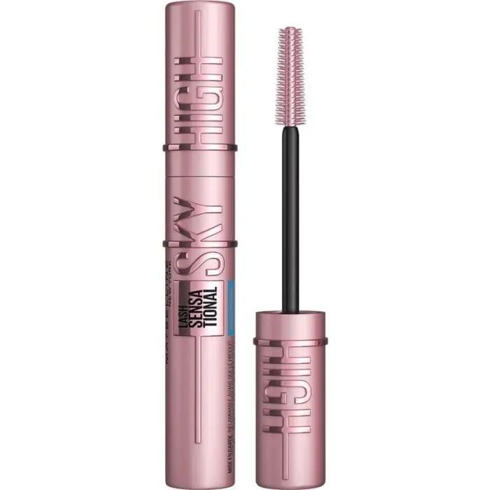 Máscara de Pestañas Waterproof Lash Sensational Sky High de Maybelline New York